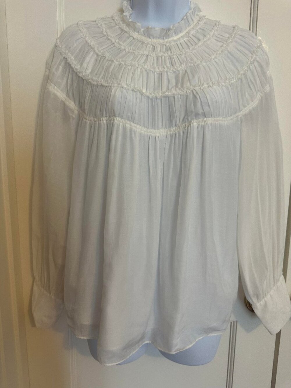 Rebecca Taylor Gauzy Blouse (EUC)